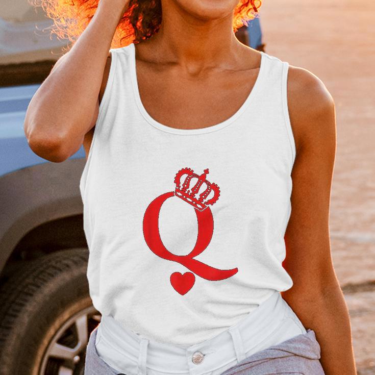 Queen Of Hearts King Of Hearts Playing Cards Deck Of Cards Unisex Tank Top Gifts for Women