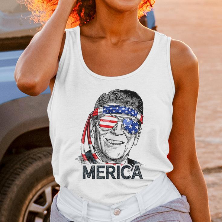 Reagan Ronald Merica 4Th Of July Unisex Tank Top Gifts for Women