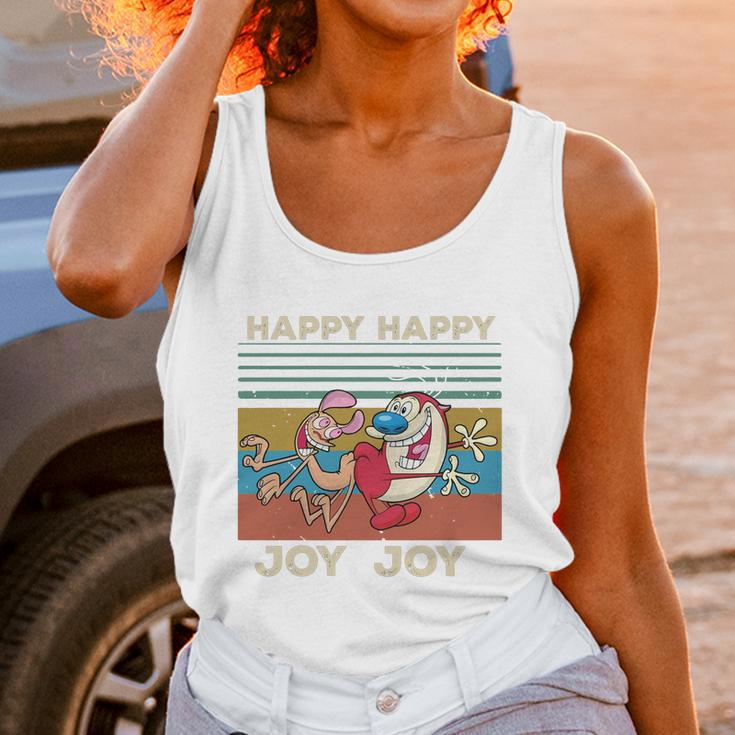 Ren And Stimpy Happy Happy Joy Joy Unisex Tank Top Gifts for Women