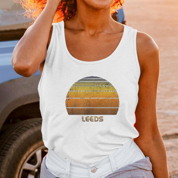 Retro Leeds United Kingdom Unisex Tank Top Gifts for Women