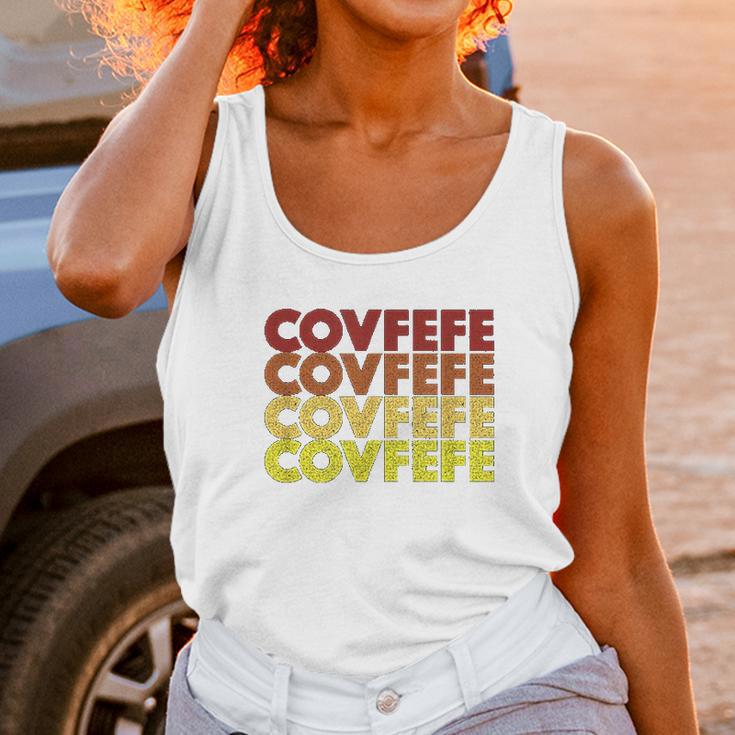 Retro Vintage Covfefe Funny Gift Unisex Tank Top Gifts for Women