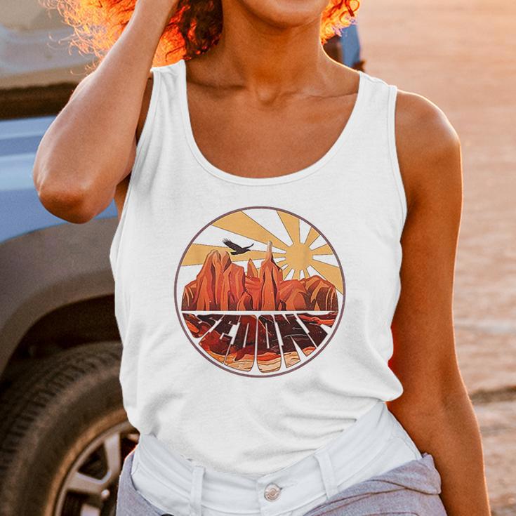 Retro Vintage Sedona Arizona Unisex Tank Top Gifts for Women