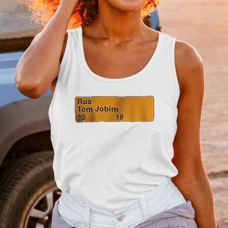 Rua Tom Jobim Unisex Tank Top Gifts for Women