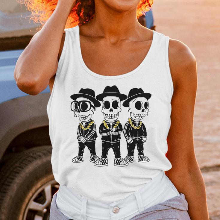 Run Dmc Skeleton Unisex Tank Top Gifts for Women