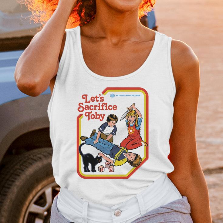 Lets Sacrifice Toby Unisex Tank Top Gifts for Women