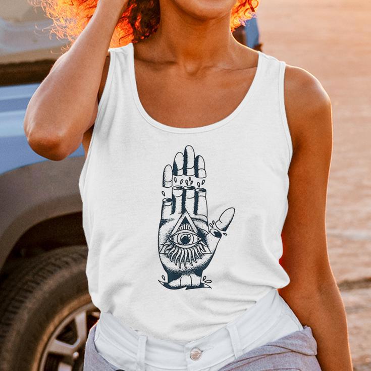 All Seeing Eye Conspiracy Theory Retro Unisex Tank Top Gifts for Women