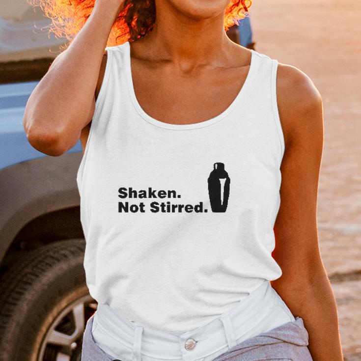 Shaken Not Stirred James Bond Unisex Tank Top Gifts for Women