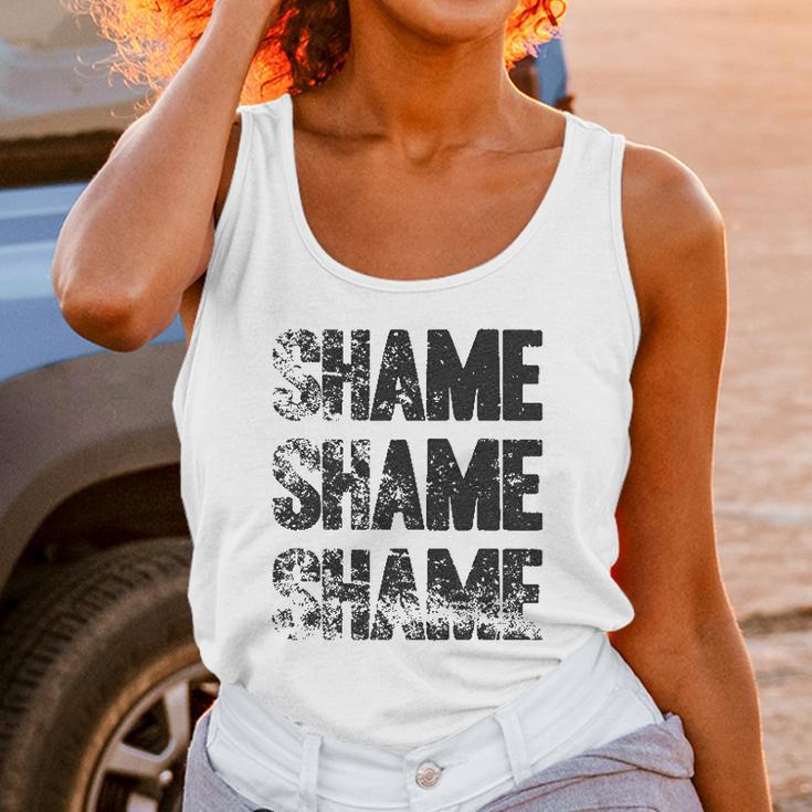 Shame Shame Shame Funny Tv Show Quote Unisex Tank Top Gifts for Women