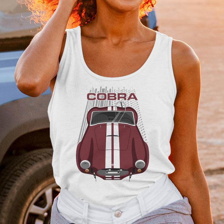 Shelby Ac Cobra 427 Maroon Unisex Tank Top Gifts for Women