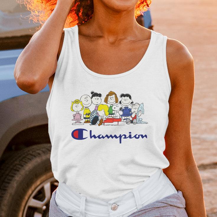 Snoopy And Friends Champion Peanuts Unisex Tank Top Gifts for Women