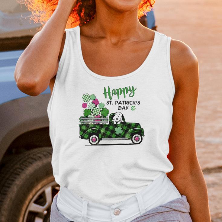 Snoopy Happy St Patricks Day Unisex Tank Top Gifts for Women