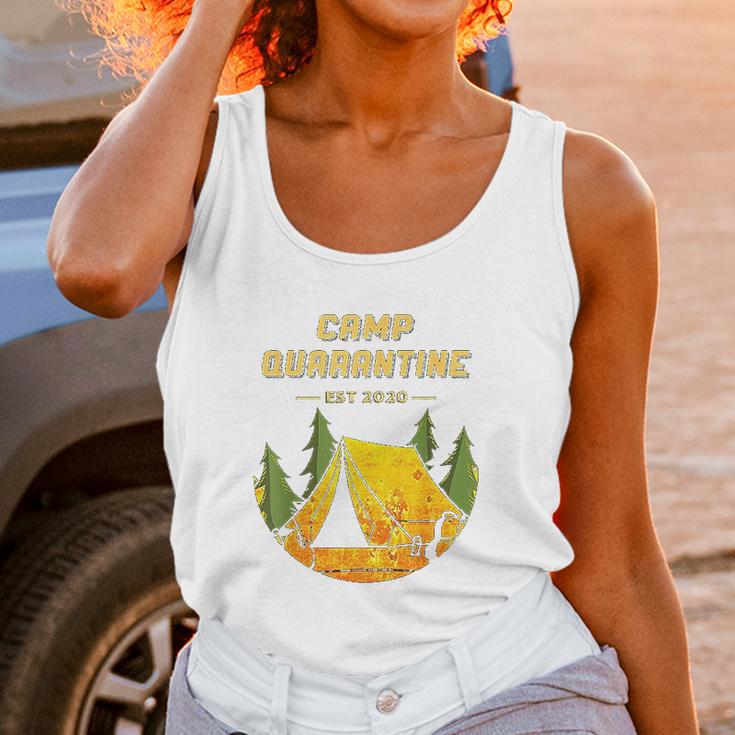 Social Distancing Funny Camping Unisex Tank Top Gifts for Women