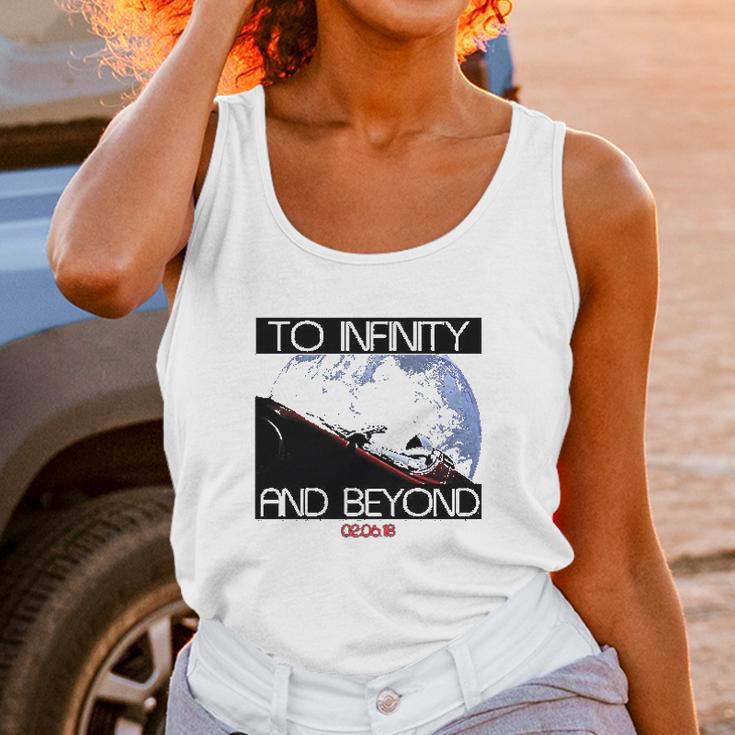 Starman To Infinity And Beyond Deluxe Unisex Tank Top Gifts for Women