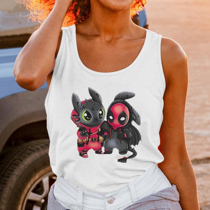 Stitch And Spiderman Unisex Tank Top Gifts for Women