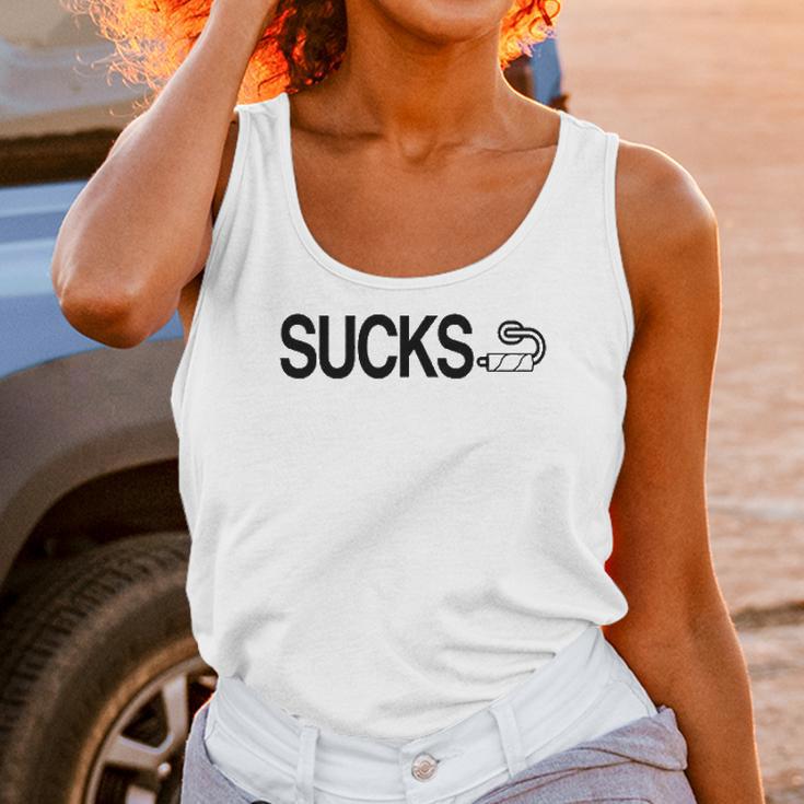 Sucks Social Distancing Unisex Tank Top Gifts for Women