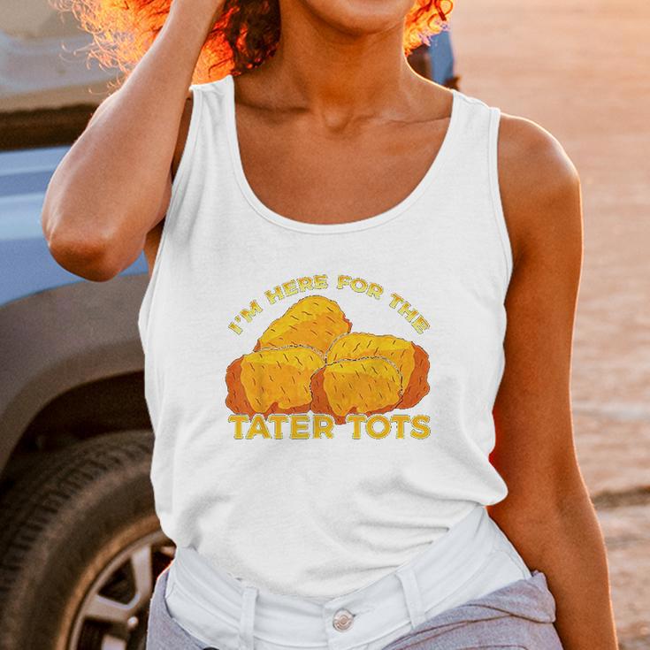 Tater Tots Foodie Unisex Tank Top Gifts for Women