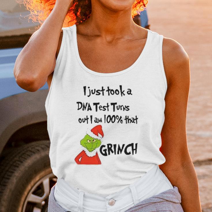 I Took A Dna Test Turns Out I Am That Grinch Unisex Tank Top Gifts for Women