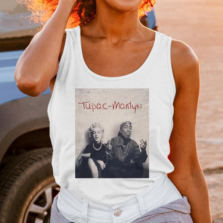 Tupac Marilyn Fans Unisex Tank Top Gifts for Women