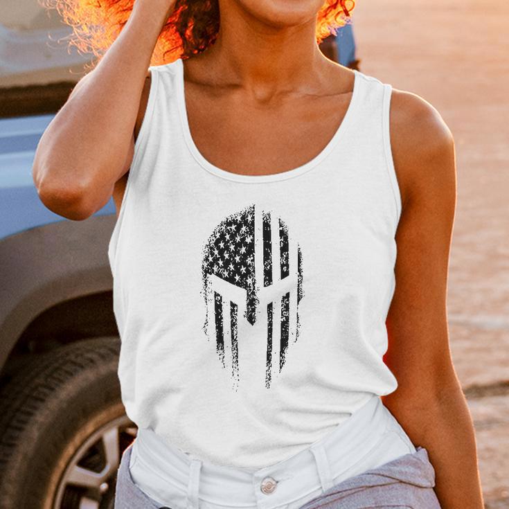 Usa American Spartan Patriotic Unisex Tank Top Gifts for Women