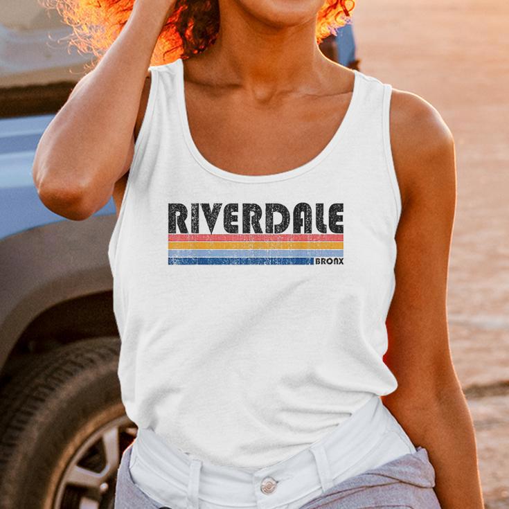 Vintage 1980S Style Riverdale Ny Unisex Tank Top Gifts for Women