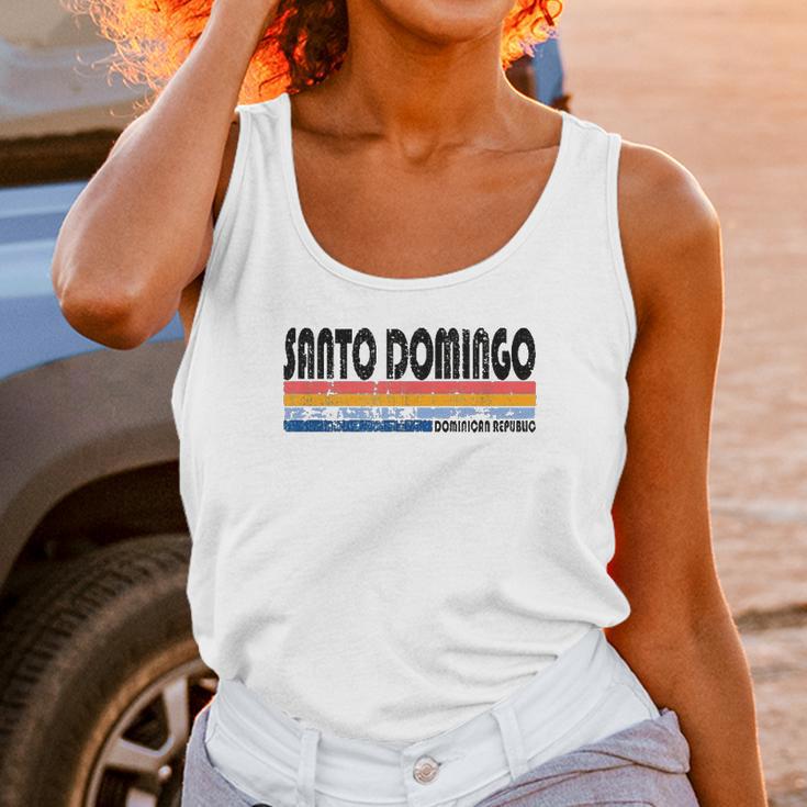 Vintage 70S 80S Style Santo Domingo Unisex Tank Top Gifts for Women