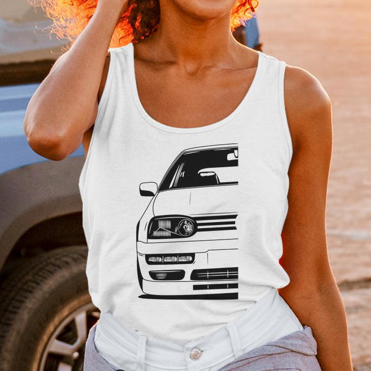 Volkswagen Golf Mk3 Unisex Tank Top Gifts for Women