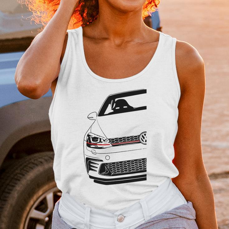 Volkswagen Golf Mk7 Unisex Tank Top Gifts for Women