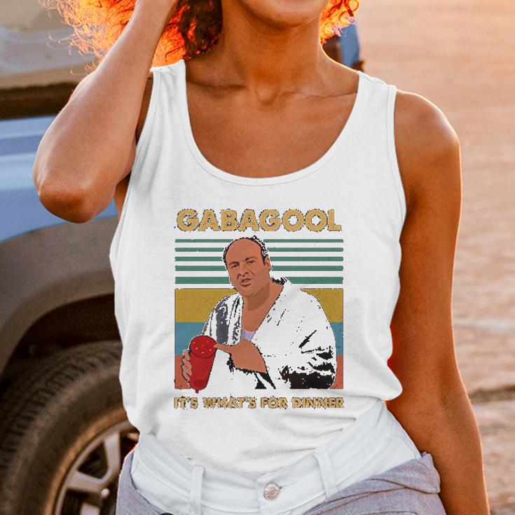 I Will Have The Gabagool For Dinner Retro Unisex Tank Top Gifts for Women