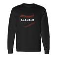 6 4 3 2 Double Play Baseball Player Gift Baseball Saying Unisex Long Sleeve Gifts ideas