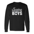 Dallas Football Fans Sundays Are For The Boys Unisex Long Sleeve Gifts ideas