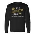 Daughtry Shirts - Its A Daughtry Thing You Wouldnt Understand Name Shirts Unisex Long Sleeve Gifts ideas