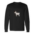 Emoji T-Shirt Goat Emoticon Farm Animal Unisex Long Sleeve Gifts ideas