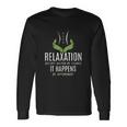 Funny Massage Therapist Relaxation Happens Unisex Long Sleeve Gifts ideas