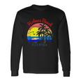 Holmes Beach Florida Vintage Retro Beach Sunset Unisex Long Sleeve Gifts ideas