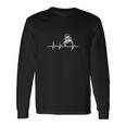 Jeep Driver - The Jeep Is In My Heartbeat - Mens T-Shirt Unisex Long Sleeve Gifts ideas