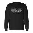 Jeep Rules Of My Jeep Unisex Long Sleeve Gifts ideas