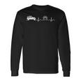 Jeeps And Paw Heartbeat For Jeepsdog And Cat Lovers Unisex Long Sleeve Gifts ideas