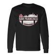 San Francisco Football Vintage Sf Cali Retro Gameday Unisex Long Sleeve Gifts ideas