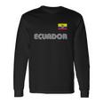 Spiritforged Apparel Ecuador Soccer Jersey Unisex Long Sleeve Gifts ideas