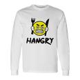 Hangry Emoji Unisex Long Sleeve Gifts ideas