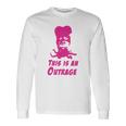 Mighty Boosh-Tony Harrison-This Is An Outrage Shirt Unisex Long Sleeve Gifts ideas