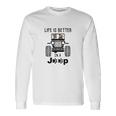 Pit Bull In A Jeep Unisex Long Sleeve Gifts ideas