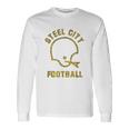 The Steel City Vintage Pittsburgh Football Unisex Long Sleeve Gifts ideas