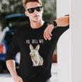 Bad Bunny Disapproving Rabbit Funny Animals Oh Hell No Unisex Long Sleeve Gifts for Him