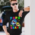 Cute Papa Of The Baby Shark Unisex Long Sleeve Gifts for Him