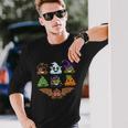 Poops Emojis Halloween Unisex Long Sleeve Gifts for Him