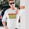 Boogie Oogie Oogie Vintage 1970 Distressed Unisex Long Sleeve Gifts for Him