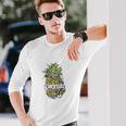 Psych Vintage Pineapple Unisex Long Sleeve Gifts for Him