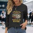 Living In A Van Down By The River Vintage Unisex Long Sleeve Gifts for Her