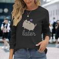 Pusheen Ladies The Catthe Cat Vintage Juniors Unisex Long Sleeve Gifts for Her